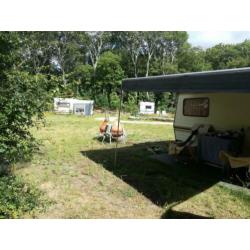 Te huur caravan op camping geversduin vlak bij het strand