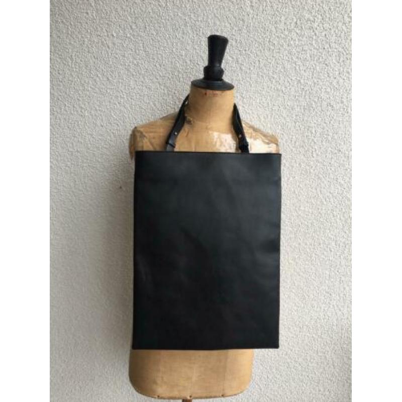 Hele Mooie Zwarte Leren Tas van COS! NIEUW!
