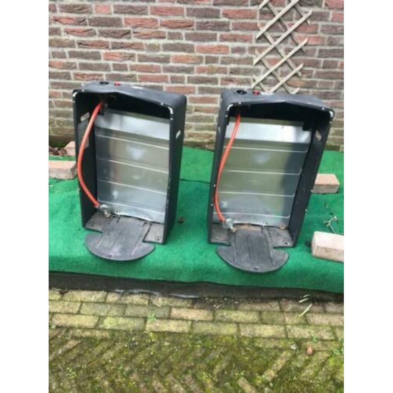 Mobiele gaskachel infrarood 4,1 kW incl.gasdrukregelaar,20€