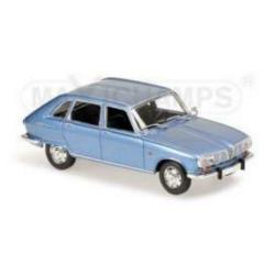 Renault 16 uit 1965 licht-blauwmetallic van Maxichamps 1:43