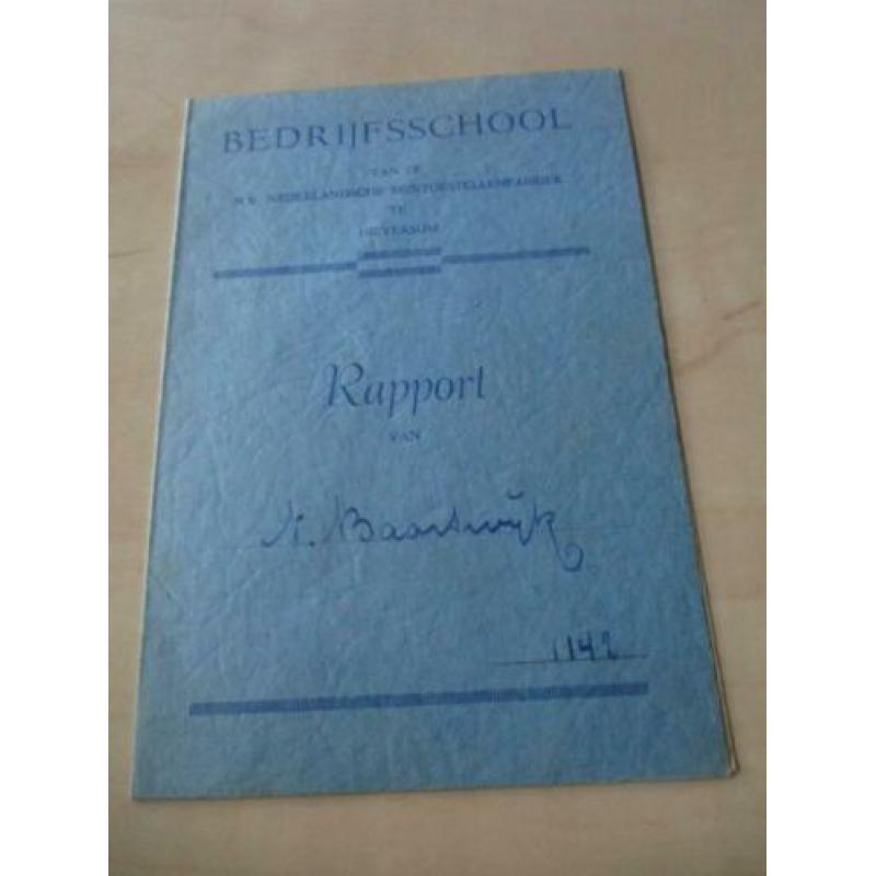 0453) rapport bedrijfsschool nv nsf hilversum 1947- 1948