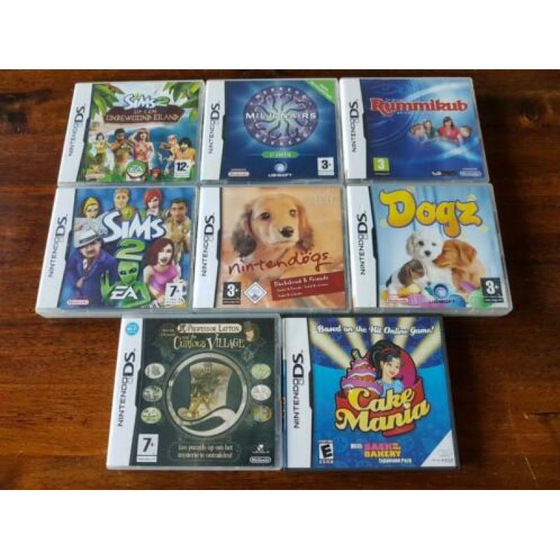 DsLite met 8 Spellen