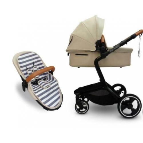 Mycosybaby kinderwagen 3-in-1 met reiswieg en autostoel navy