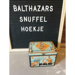Oud van melle toffee blikje olympische spelen