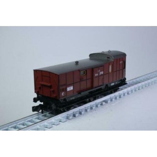 Bagagewagen type P, bruin, K.P.E.V.