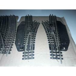 Trix ho rails en 2 wissels wisselstroom analoog
