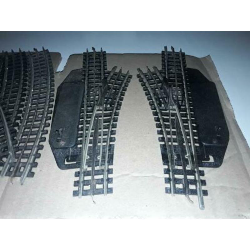 Trix ho rails en 2 wissels wisselstroom analoog