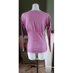 NIEUW paarse romantische EXPRESSO top mt M 38/40, top paars