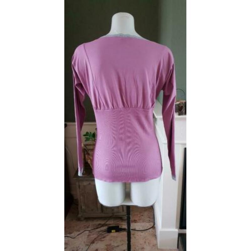 NIEUW paarse romantische EXPRESSO top mt M 38/40, top paars