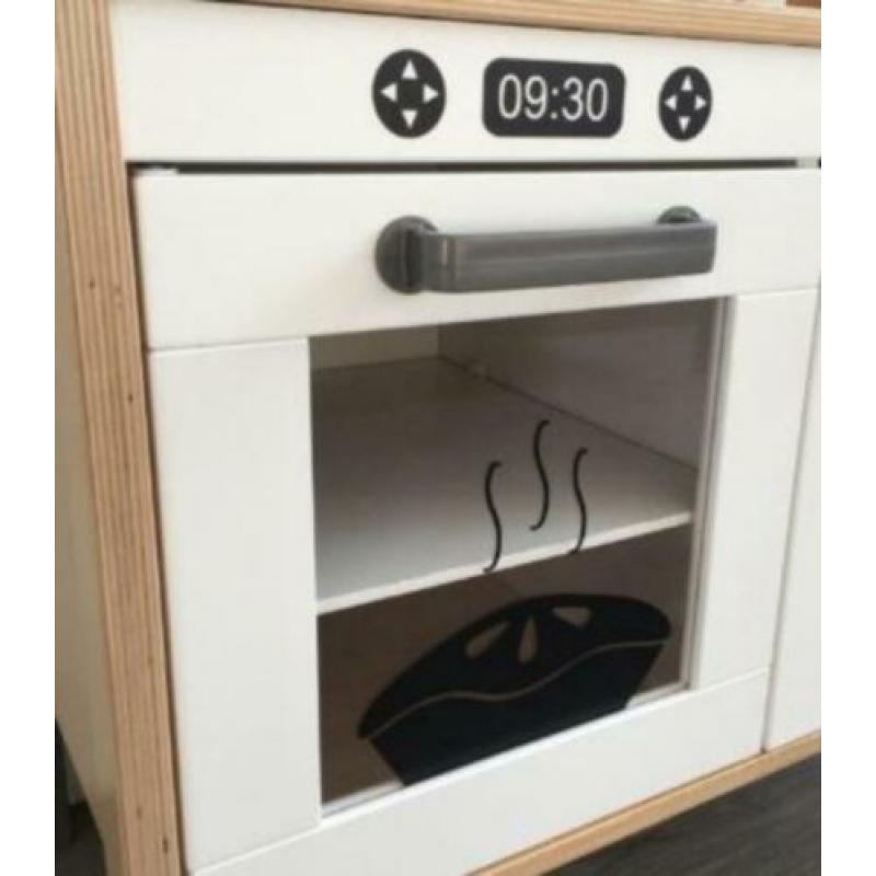 ikea duktig keukentje sticker set