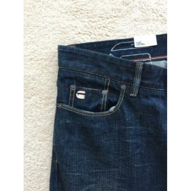 G-star raw listing jeans mt:27/34 nieuw met kaartjes.