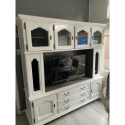 Witte buffet tv kast