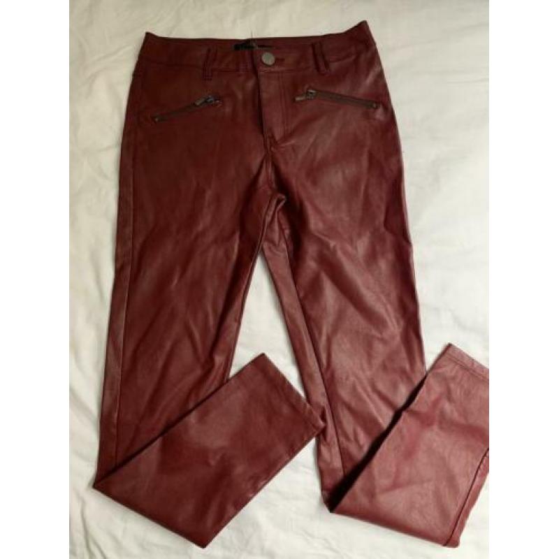 Leren broek