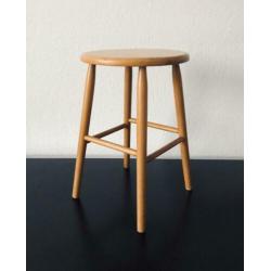 Kruk hout vintage retro design