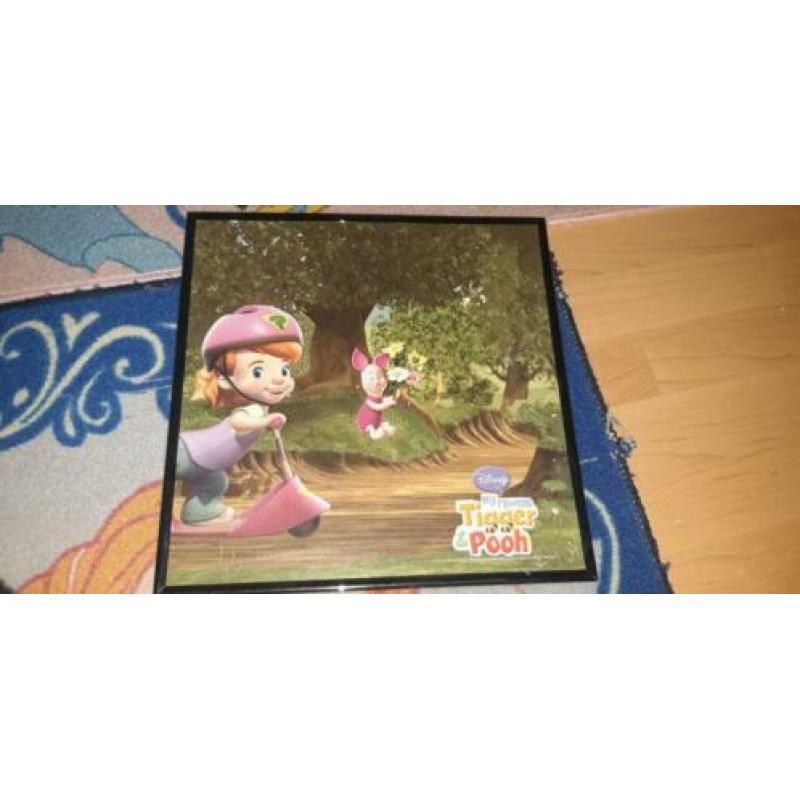4 schilderijtjes Disney