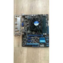 Asus P8H61-M LE + Intel Core i5 3470 + Crucial 8 GB DDR3
