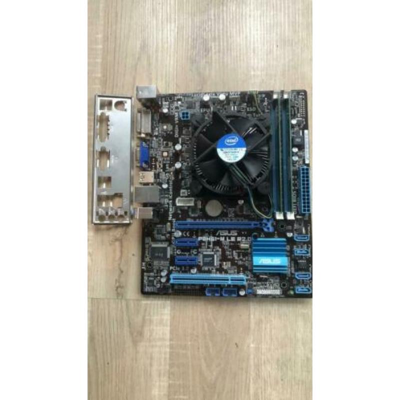 Asus P8H61-M LE + Intel Core i5 3470 + Crucial 8 GB DDR3