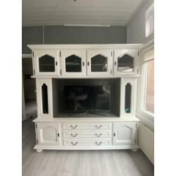 Witte buffet tv kast
