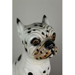 Vintage puppie Dalmatiër beeld in porcelein - 1960s
