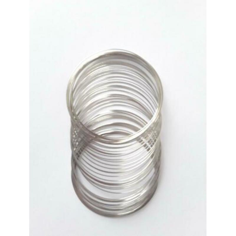 Nieuwe memory wire looping spriaal, elastiek, nylon draad