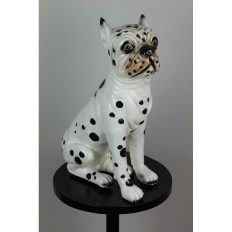 Vintage puppie Dalmatiër beeld in porcelein - 1960s