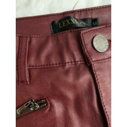 Leren broek
