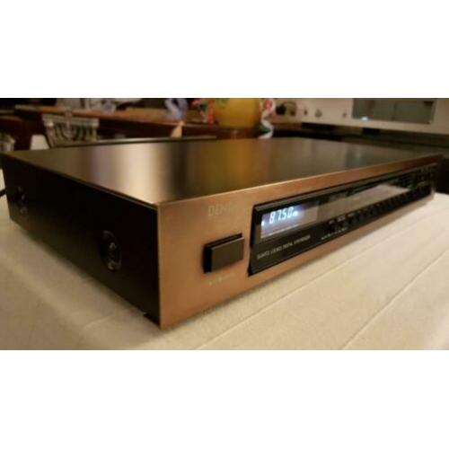 Uniek Brass uitvoering DENON TU-450 - Topklasse