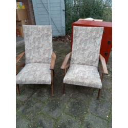 Vintage jaren 60 stoeltjes
