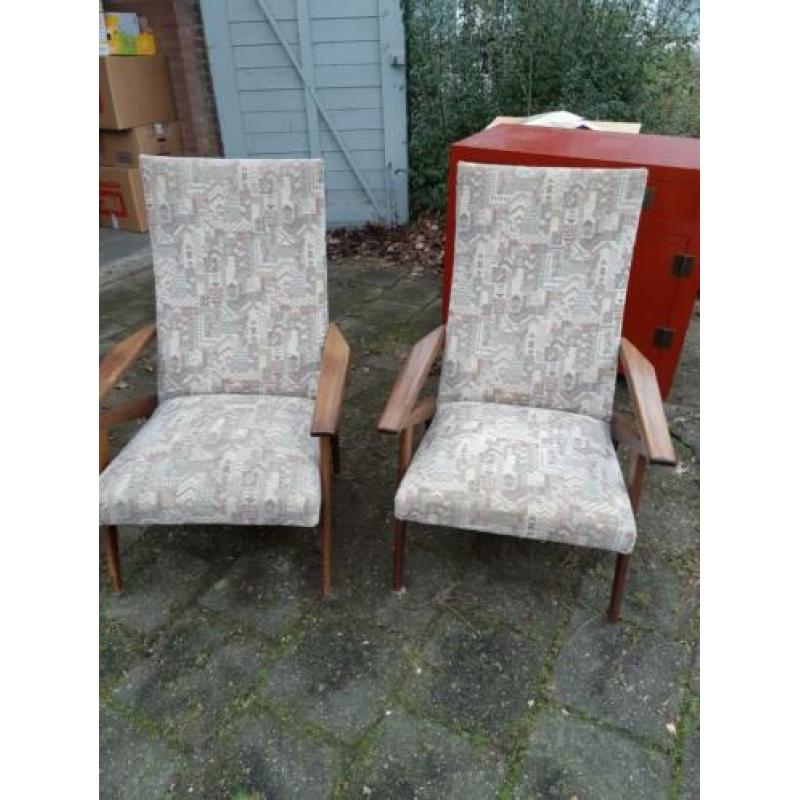 Vintage jaren 60 stoeltjes