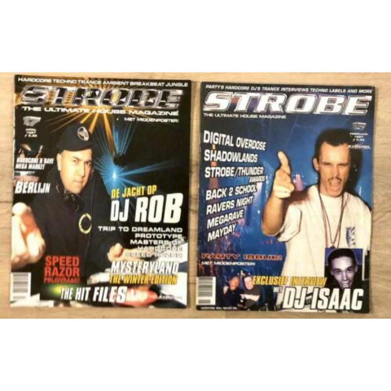 Strobe Magazine 6x 1997 Early Hardcore / Gabber