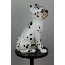 Vintage puppie Dalmatiër beeld in porcelein - 1960s