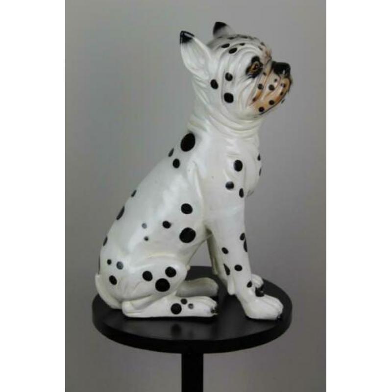 Vintage puppie Dalmatiër beeld in porcelein - 1960s