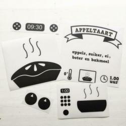 ikea duktig keukentje sticker set