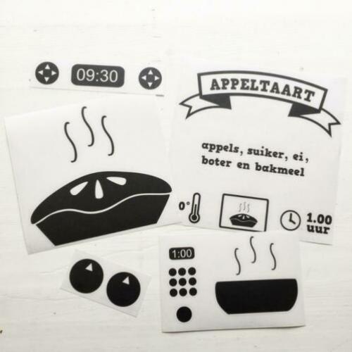 ikea duktig keukentje sticker set