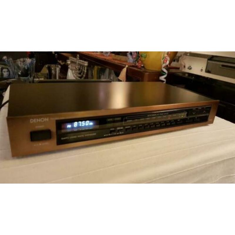 Uniek Brass uitvoering DENON TU-450 - Topklasse