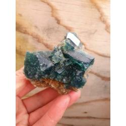 Groene Fluoriet op matrix 346 gram