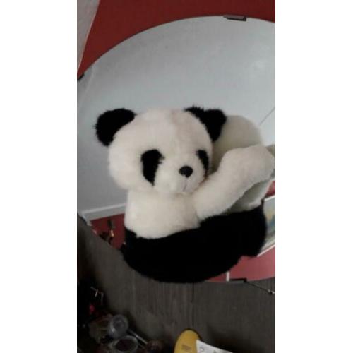 Pandabeer om aan de spiegel of raam te plakken 21 cm 4,00