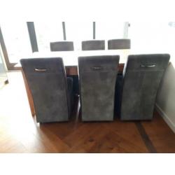 6 eetkamerstoelen