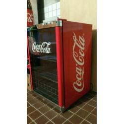 Te koop 4 x Coca cola 1 x pepsi koelkast glasdeur koeling
