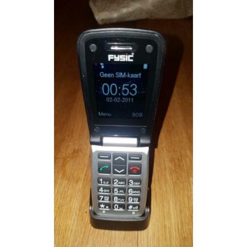 Fysic Senior Mobiele Telefoon met SOS Knop