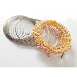 Nieuwe memory wire looping spriaal, elastiek, nylon draad