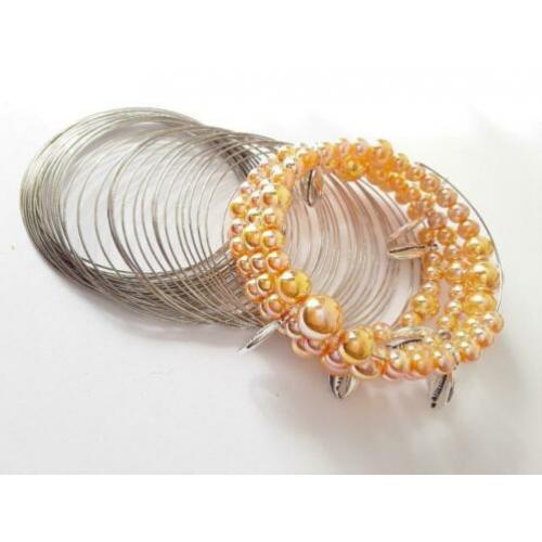 Nieuwe memory wire looping spriaal, elastiek, nylon draad