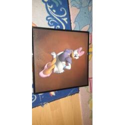 4 schilderijtjes Disney