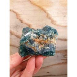 Groene Fluoriet op matrix 346 gram