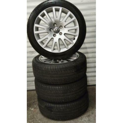 17"Originele Audi/VW 5x112 Velgen+Michelin Golf/A3/A4 Enz!!!