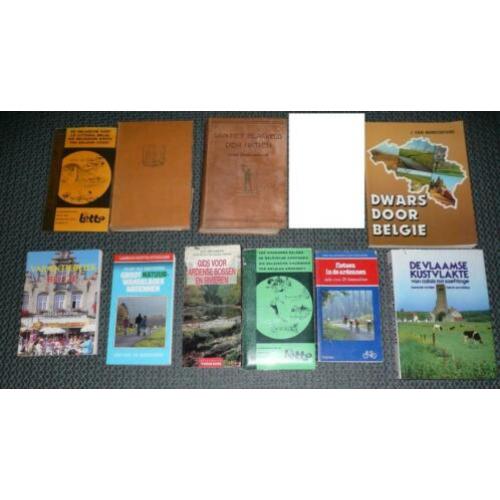 8 boeken en 5 kaarten België: Gids voor Ardense bossen en r