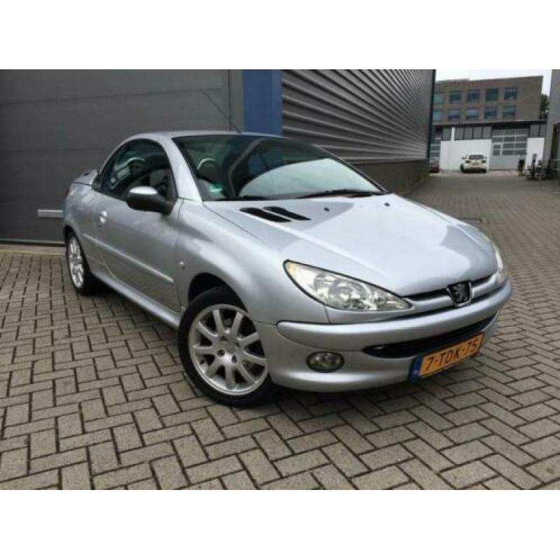 Peugeot 206 CC 1.6-16V NAP Cabrio Hard-Top Sport-Uitlaat