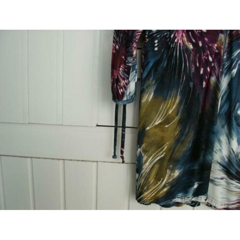 Multicolor tricot tuniek Bagoes maat 2 - 42/44 ?