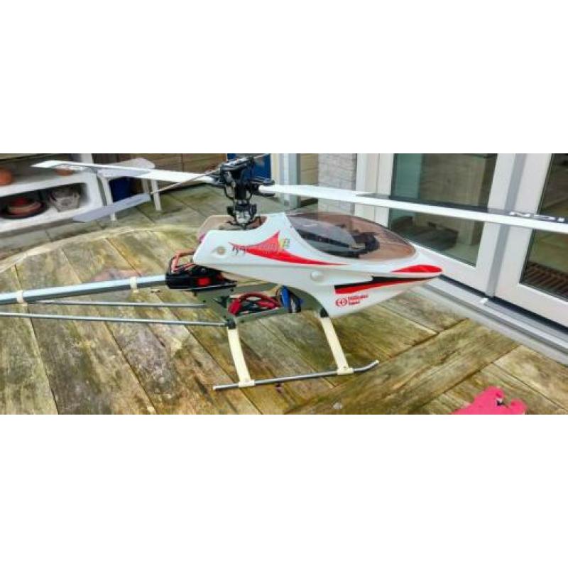 Helikopter ThunderTiger Raptor E550 Vliegklaar,z.g.a.n.