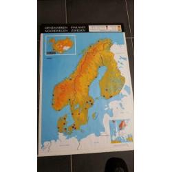 landkaart landen europa